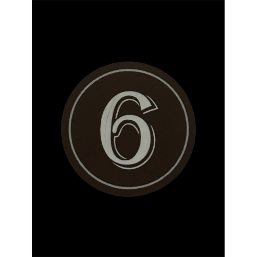 Numéro de boite aux lettres rond