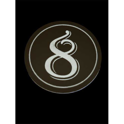 Numéro de boite aux lettres rond