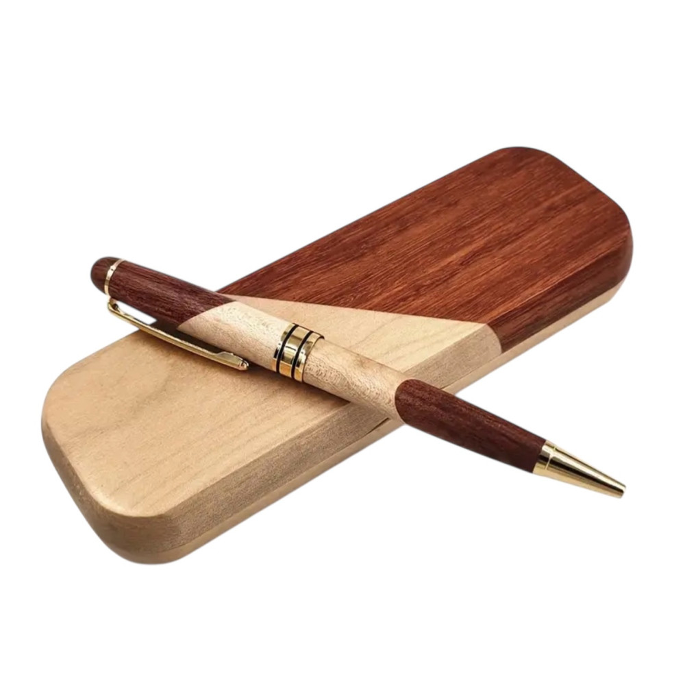Ensemble stylo et écrin de luxe à personnaliser
