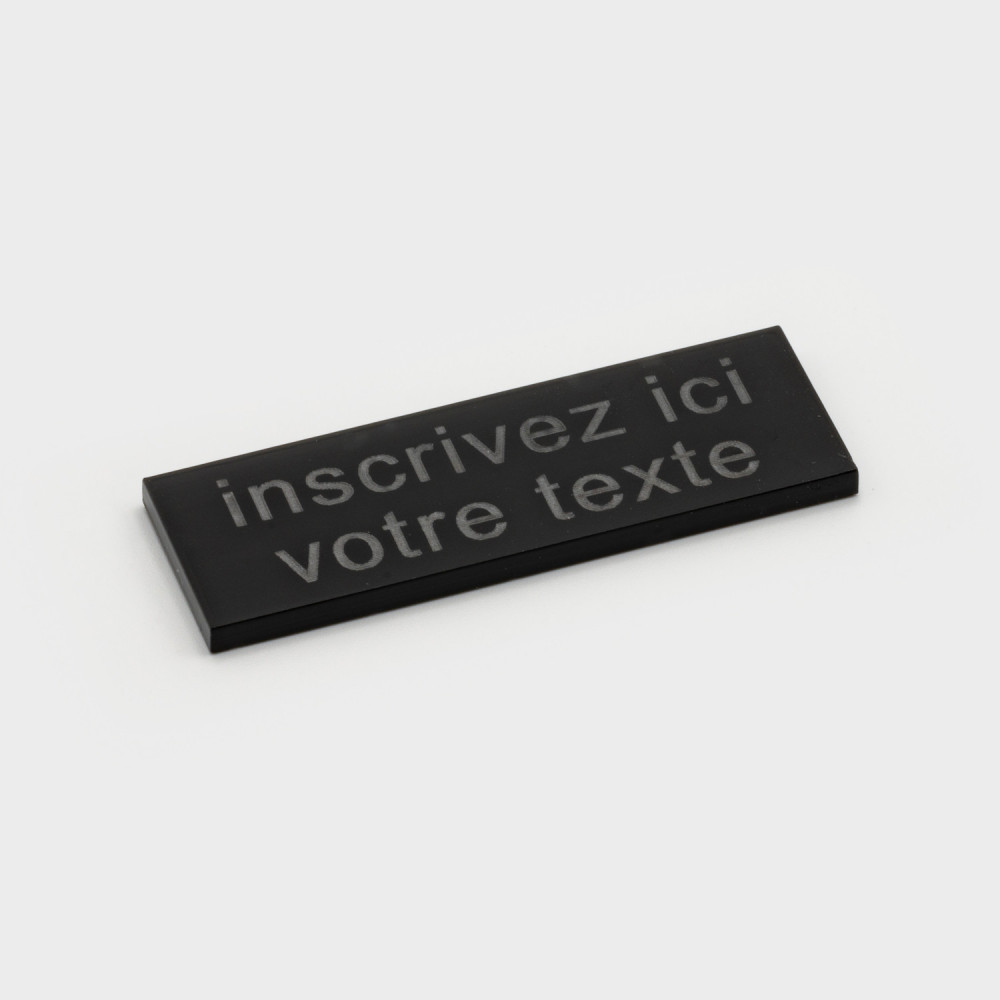Plaque en plexiglas à personnaliser