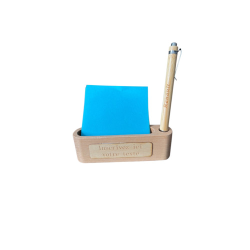 Organisateur de bureau en bois à personnaliser