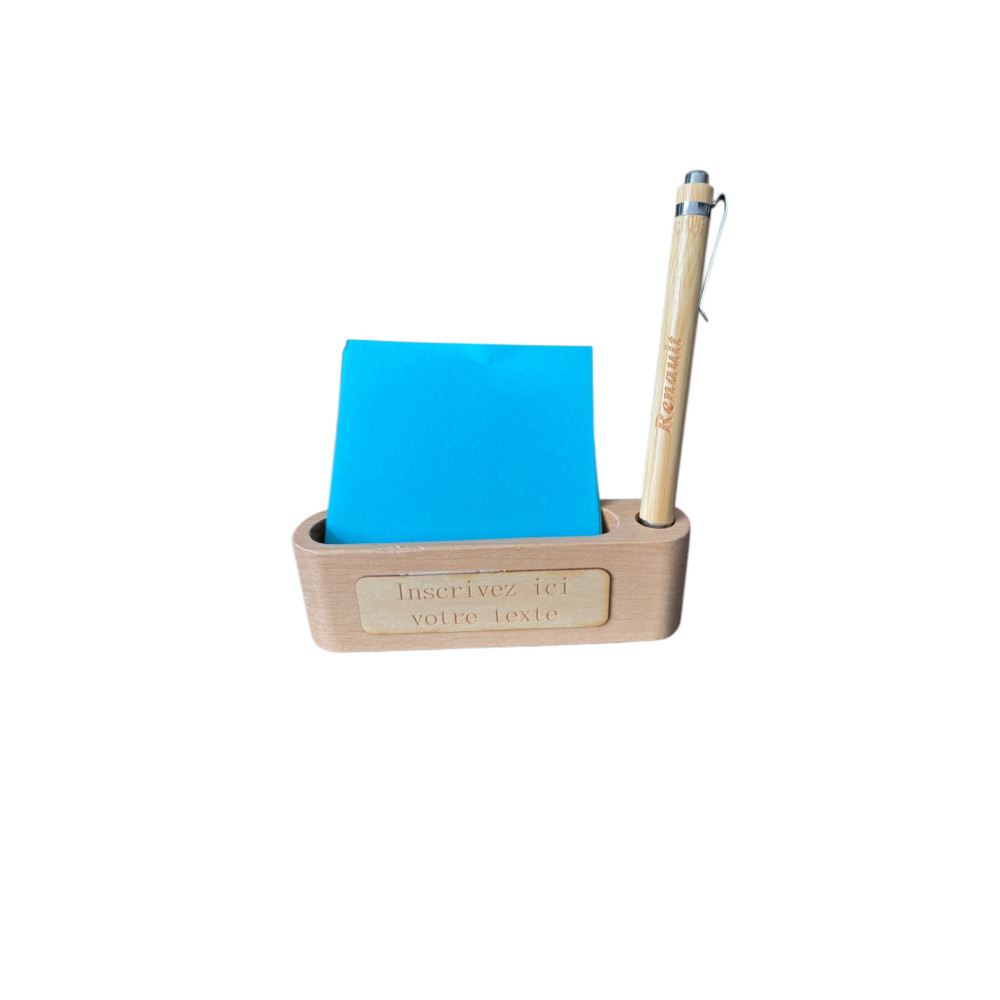 Organisateur de bureau en bois à personnaliser