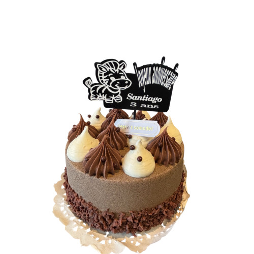 Décoration de pâtisserie pour enfant à personnaliser