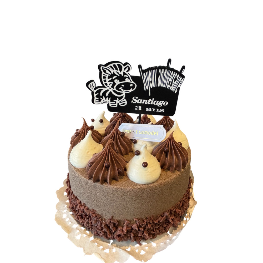 Décoration de pâtisserie pour enfant à personnaliser