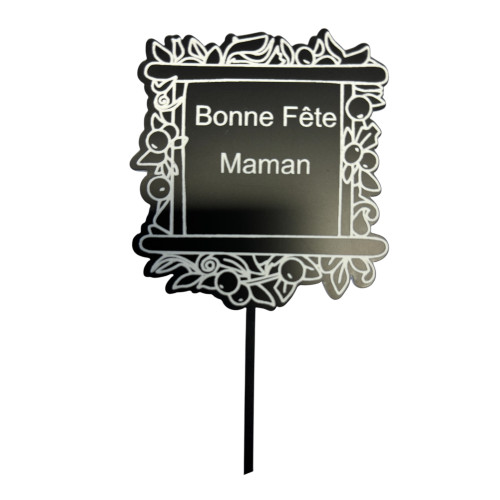 Décoration  personnalisable pour vos pâtisseries ou décorations floraux