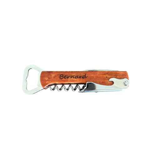 Ouvre bouteille multi fonction personnalisable