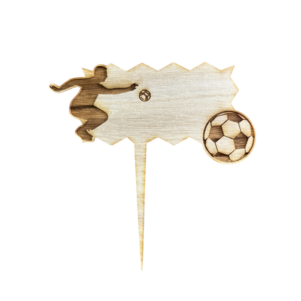 Décoration de pâtisserie en bois à personnaliser