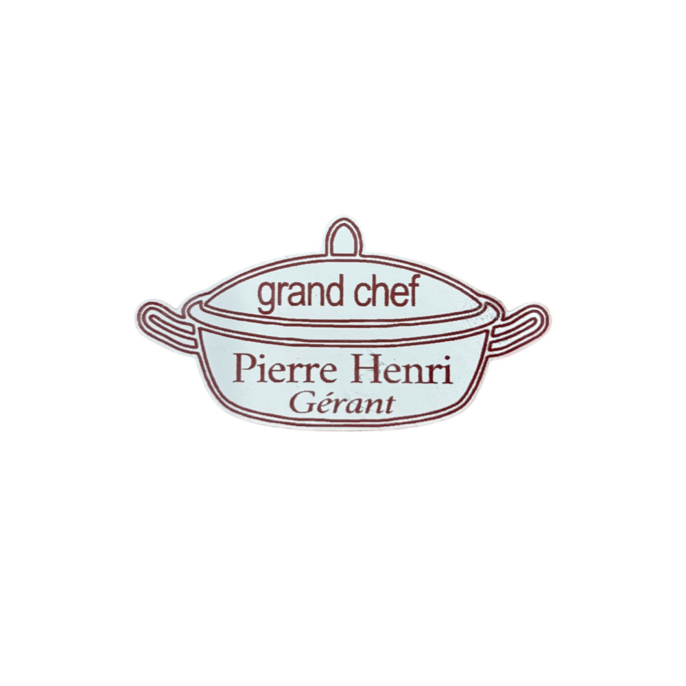 Badge porte nom aimanté à personnaliser