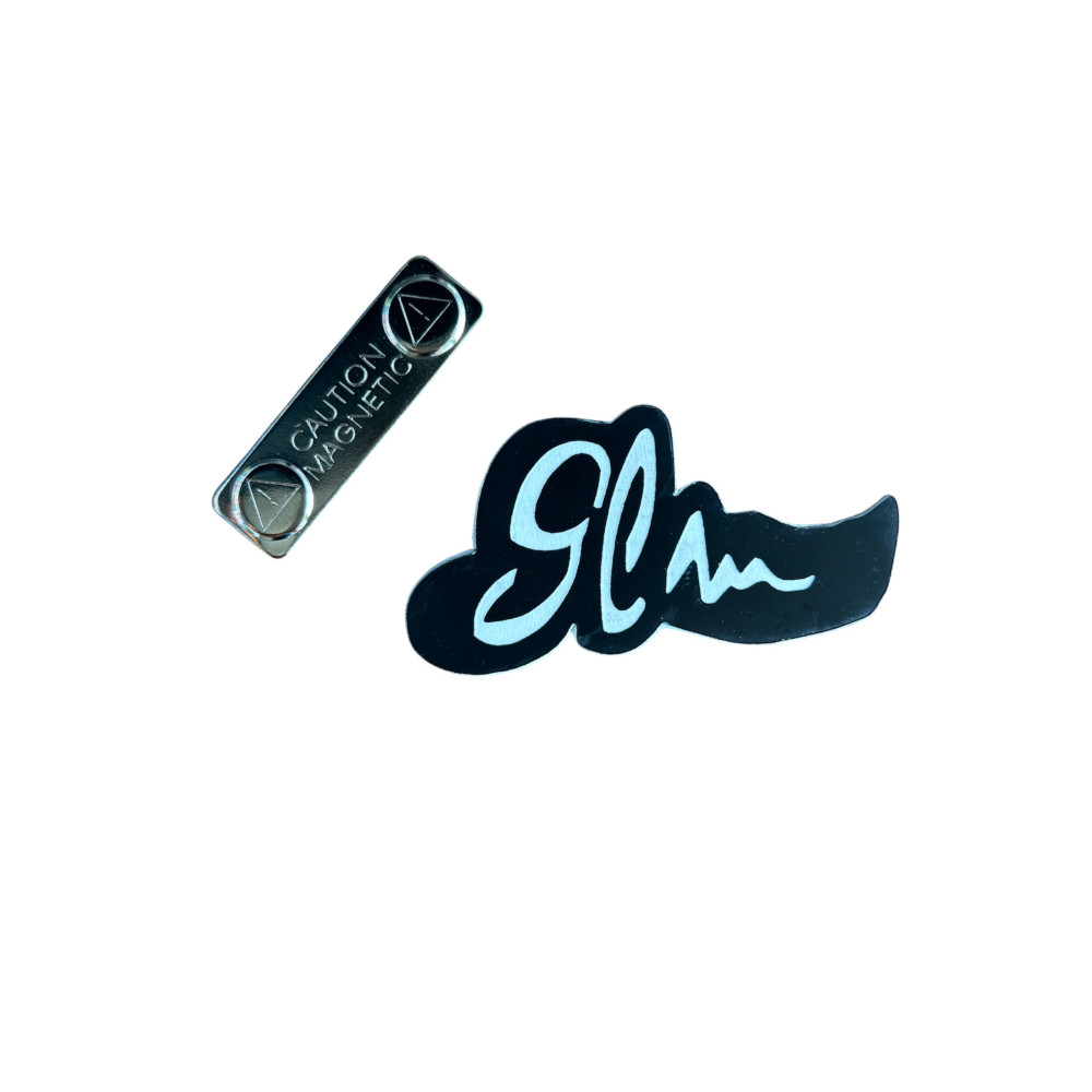 Badge porte nom aimanté à personnaliser