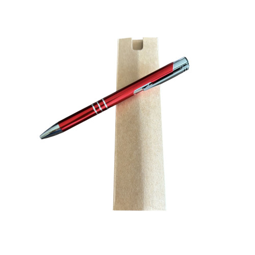 Stylo aluminium Rouge à personnaliser