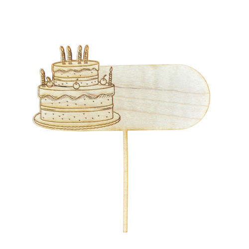 Décoration gâteau d'anniversaire à personnaliser