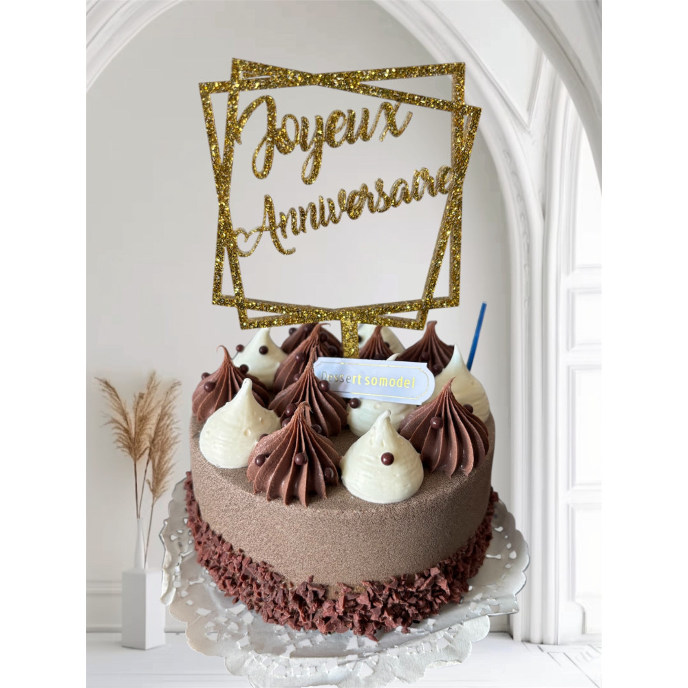Cake topper à personnaliser