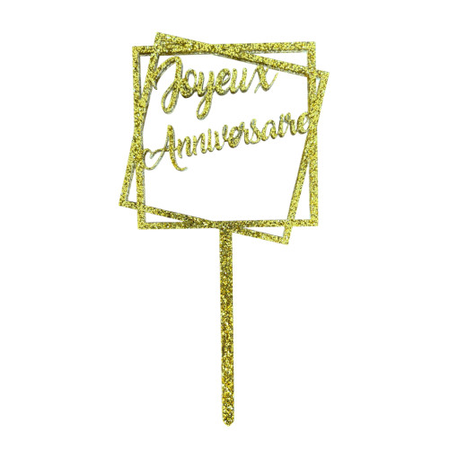 Cake topper à personnaliser